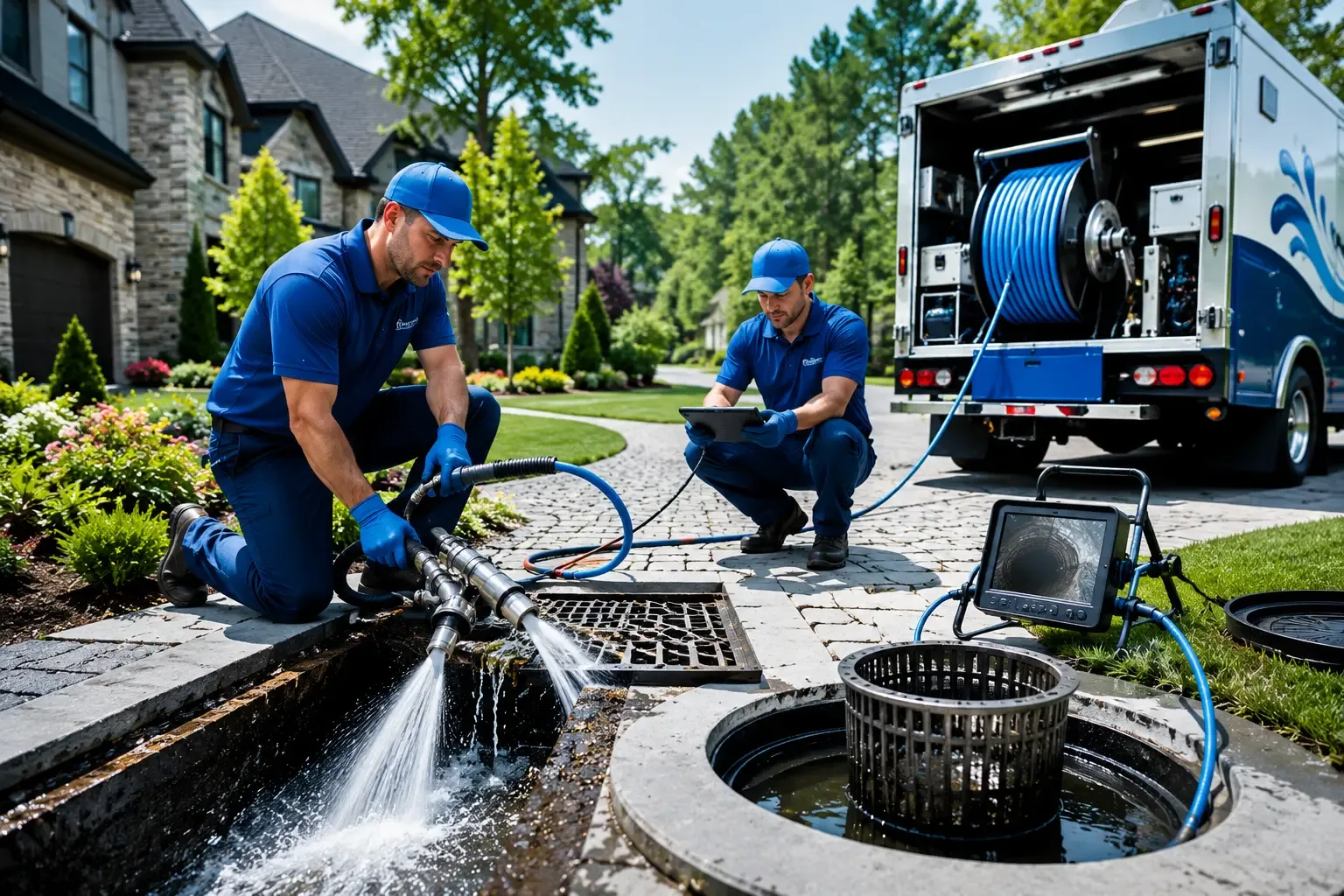 Local outdoor drain cleaning professionals in Kingman, ME